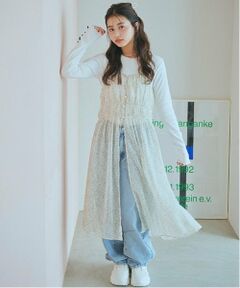 Lovetoxic / ラブトキシック ミニ丈・ひざ丈ワンピース | 花柄キャミワンピース