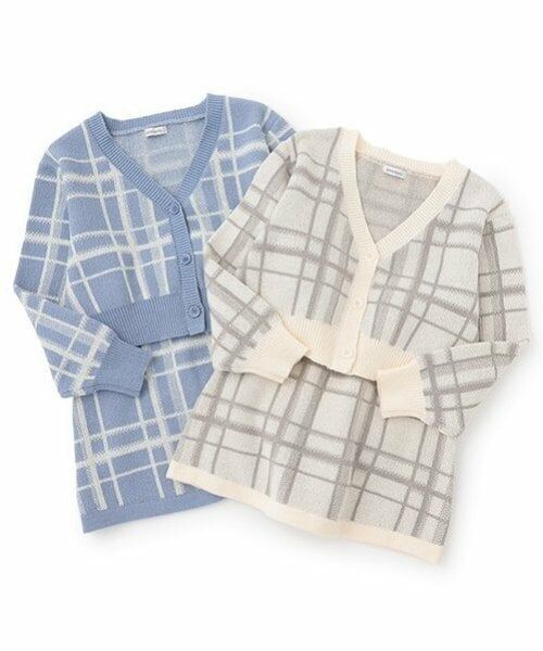 Lovetoxic / ラブトキシック カーディガン・ボレロ | ジャガードチェックセットアップ | 詳細13