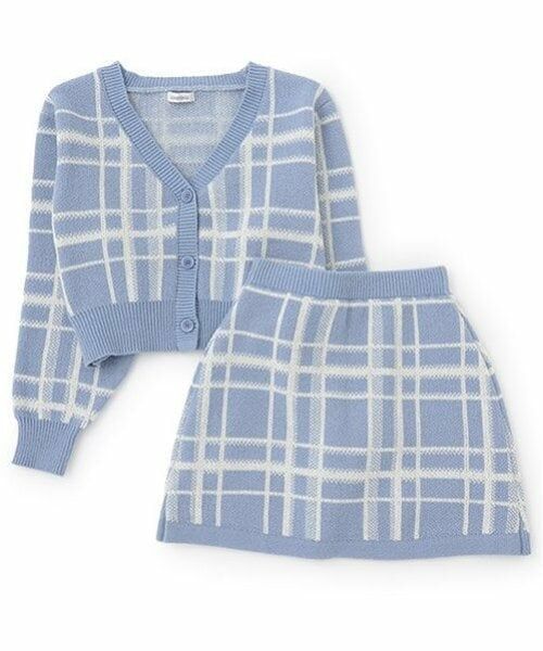 Lovetoxic / ラブトキシック カーディガン・ボレロ | ジャガードチェックセットアップ | 詳細5