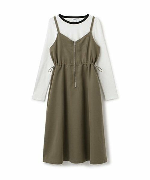 Lovetoxic / ラブトキシック ミニ丈・ひざ丈ワンピース | 【LTXC】長Tジャンスカセット | 詳細11