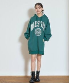 Lovetoxic / ラブトキシック ミニ丈・ひざ丈ワンピース | 【GOODPRICE】裏起毛パーカワンピース