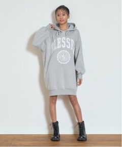 Lovetoxic / ラブトキシック ミニ丈・ひざ丈ワンピース | 【GOODPRICE】裏起毛パーカワンピース