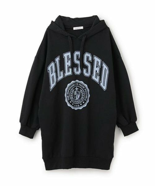 Lovetoxic / ラブトキシック ミニ丈・ひざ丈ワンピース | 【GOODPRICE】裏起毛パーカワンピース | 詳細12