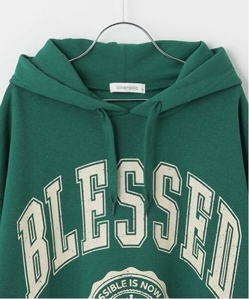 Lovetoxic / ラブトキシック ミニ丈・ひざ丈ワンピース | 【GOODPRICE】裏起毛パーカワンピース | 詳細2