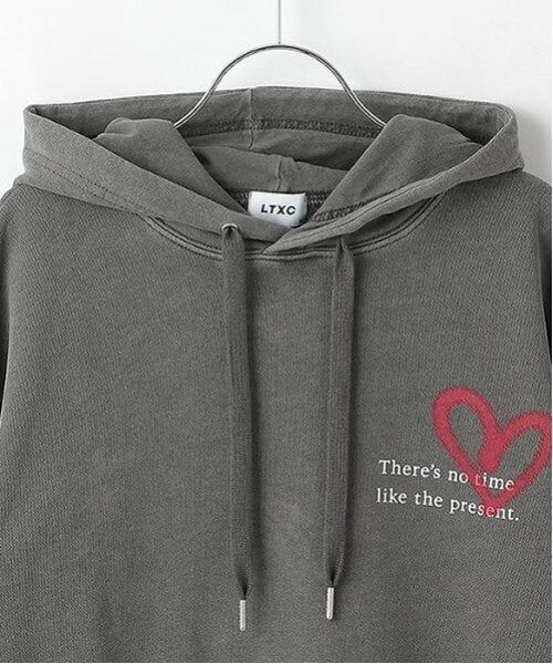 Lovetoxic / ラブトキシック ミニ丈・ひざ丈ワンピース | 【LTXC】【綿100％】ピグメントパーカワンピース | 詳細4