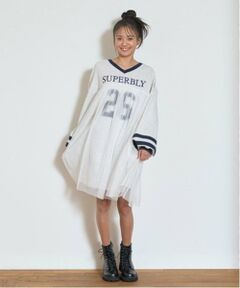 Lovetoxic / ラブトキシック ミニ丈・ひざ丈ワンピース | 【LTXC】チュールナンバーワンピース