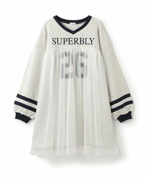 Lovetoxic / ラブトキシック ミニ丈・ひざ丈ワンピース | 【LTXC】チュールナンバーワンピース | 詳細12