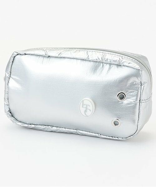 Lovetoxic / ラブトキシック ポーチ | カスタムポーチ（シルバー）