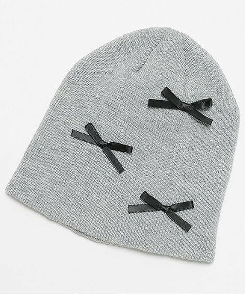 Lovetoxic / ラブトキシック ニットキャップ | リボンビーニー | 詳細3