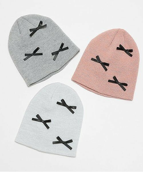 Lovetoxic / ラブトキシック ニットキャップ | リボンビーニー | 詳細6