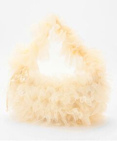 Lovetoxic / ラブトキシック ハンドバッグ | チュールフリルバッグ