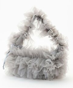 Lovetoxic / ラブトキシック ハンドバッグ | チュールフリルバッグ