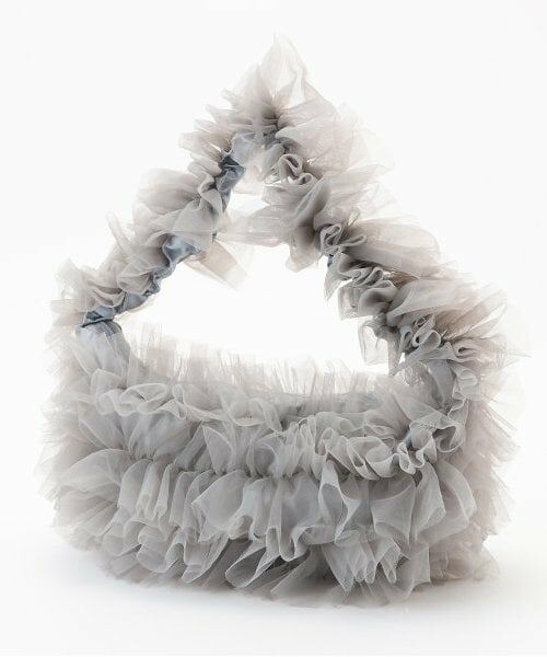 Lovetoxic / ラブトキシック ハンドバッグ | チュールフリルバッグ | 詳細1