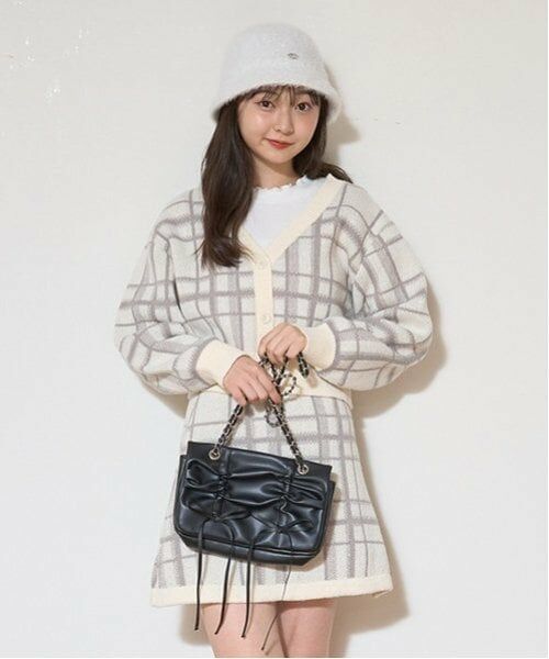 Lovetoxic / ラブトキシック ショルダーバッグ | ギャザーリボンショルダー | 詳細12