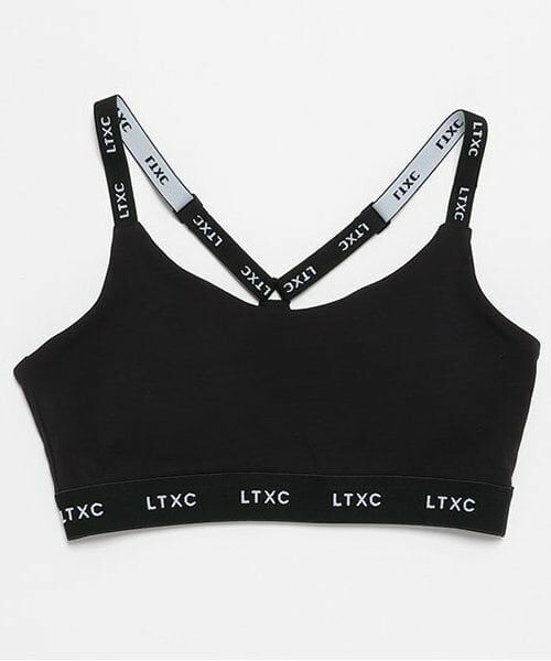 Lovetoxic / ラブトキシック ショーツ | 【LTXC】ロゴ紐ハーフトップ（黒）