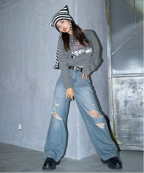 Lovetoxic / ラブトキシック ニットキャップ | 【LTXC】ネコミミヒモツキワッチ | 詳細1