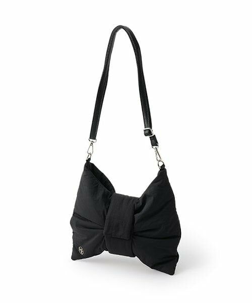 Lovetoxic / ラブトキシック ショルダーバッグ | リボンショルダー（黒）