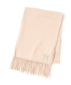 Lovetoxic / ラブトキシック マフラー・ショール・スヌード・ストール | リボン刺しゅうマフラー