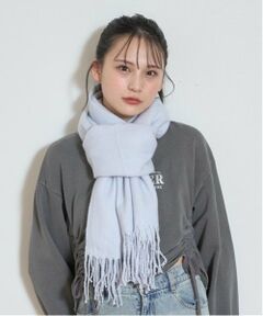 Lovetoxic / ラブトキシック マフラー・ショール・スヌード・ストール | リボン刺しゅうマフラー