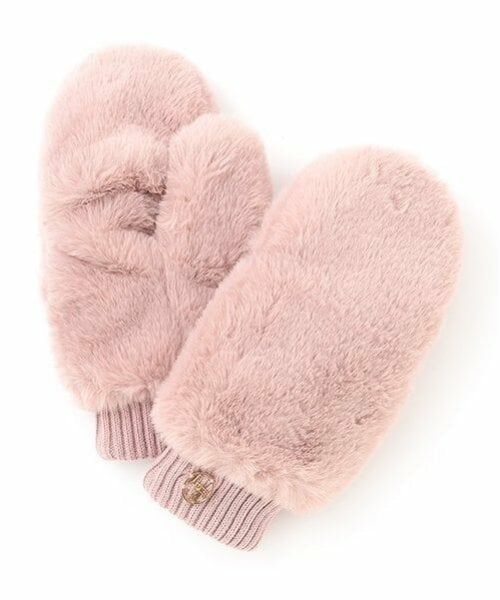 Lovetoxic / ラブトキシック 手袋 | フェイクファー手袋（ピンク）