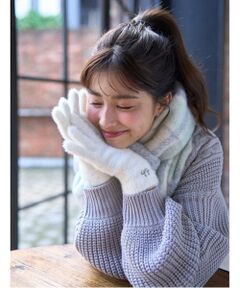 Lovetoxic / ラブトキシック 手袋 | シャギーニット手袋