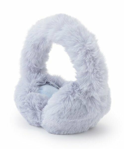 Lovetoxic / ラブトキシック ネックウォーマー・イヤーマフ | リサイクルエコファーイヤーマフ（サックス）