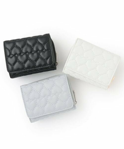 Lovetoxic / ラブトキシック 財布・コインケース・マネークリップ | ハートキルト３折財布 | 詳細10