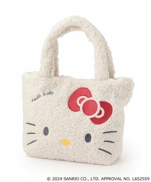 Lovetoxic / ラブトキシック トートバッグ | 【SANRIO】ボアトートバッグ（赤）