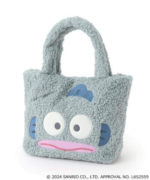 Lovetoxic / ラブトキシック トートバッグ | 【SANRIO】ボアトートバッグ（エメラルド グリーン）