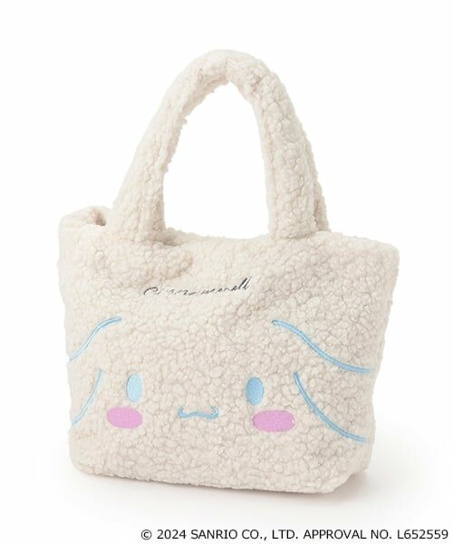 Lovetoxic / ラブトキシック トートバッグ | 【SANRIO】ボアトートバッグ（サックス）