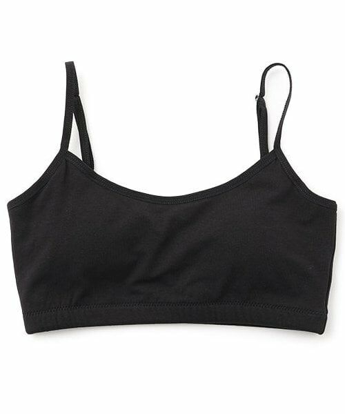 Lovetoxic / ラブトキシック ショーツ | 【ベーシック】【抗菌防臭/吸水速乾/さらさら】綿混キャミハーフトップ（黒）