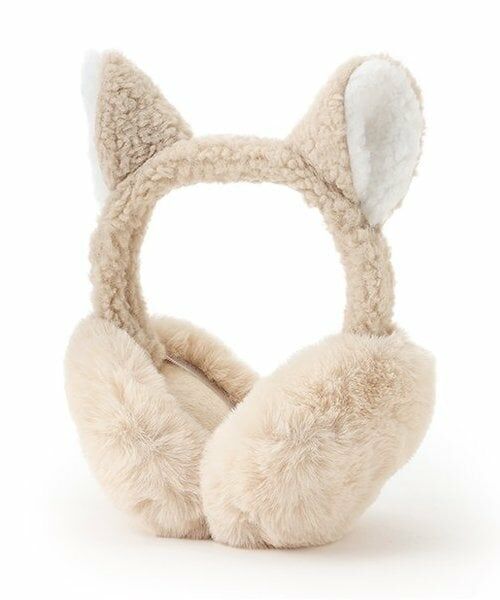 Lovetoxic / ラブトキシック ネックウォーマー・イヤーマフ | ネコミミイヤマフ（アイボリー）