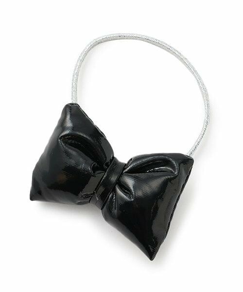 Lovetoxic / ラブトキシック ヘアゴム・シュシュ | ぷっくりリボンゴム（黒）