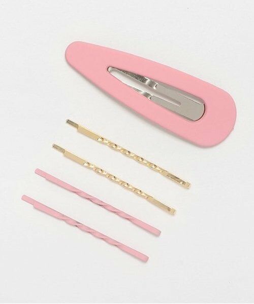 Lovetoxic / ラブトキシック ヘアピン | アソートパッチンピン（チェリー ピンク）