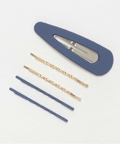 Lovetoxic / ラブトキシック ヘアピン | アソートパッチンピン（紺）