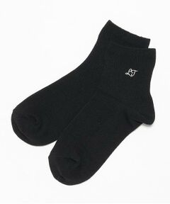 Lovetoxic / ラブトキシック ソックス | リブ刺繍スクールソックス