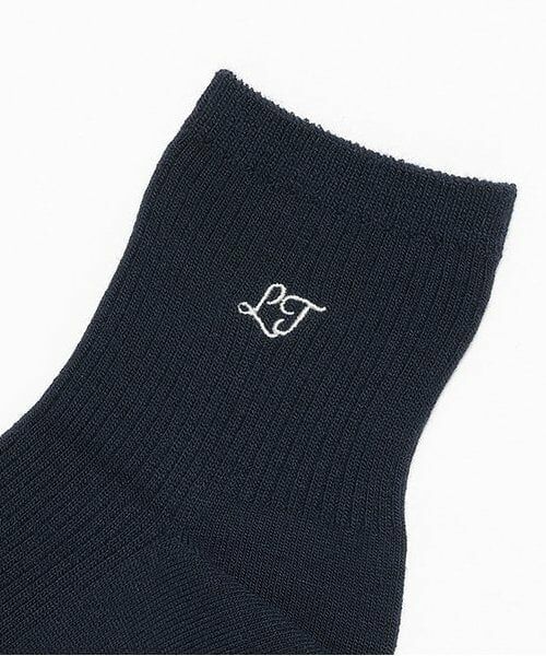 Lovetoxic / ラブトキシック ソックス | リブ刺繍スクールソックス | 詳細1