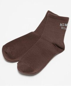 Lovetoxic / ラブトキシック ソックス | バッグロゴジャガードソックス