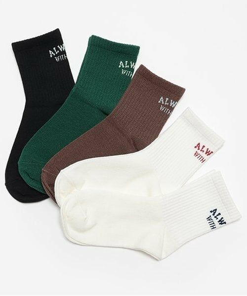 Lovetoxic / ラブトキシック ソックス | バッグロゴジャガードソックス | 詳細6