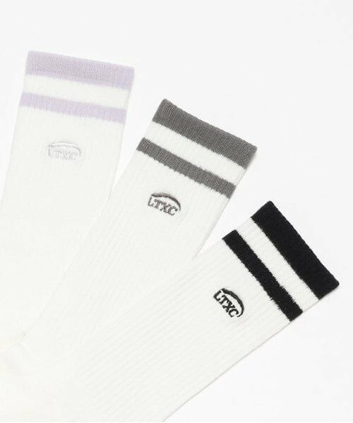Lovetoxic / ラブトキシック ソックス | 【LTXC】ロゴラインミドル丈ソックス | 詳細3