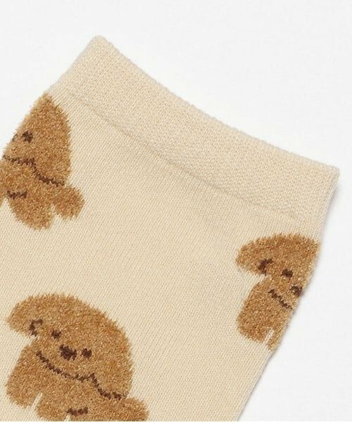 Lovetoxic / ラブトキシック ソックス | ワンチャン柄クルーソックス | 詳細1