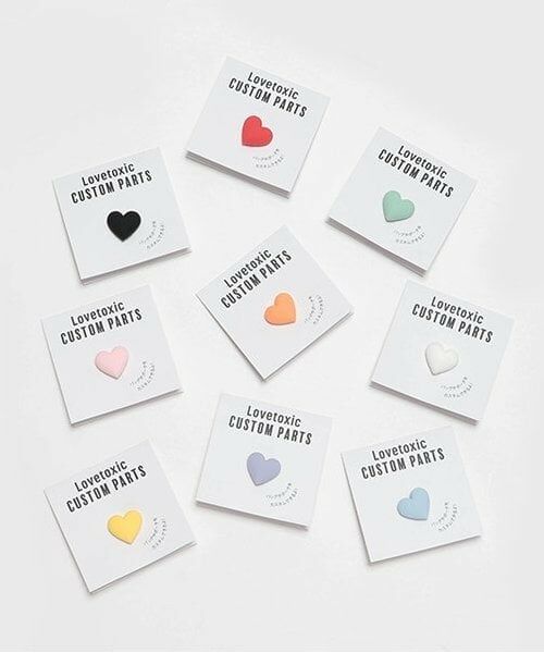 Lovetoxic / ラブトキシック 服飾雑貨 | ハートシリコンカスタムパーツ | 詳細4