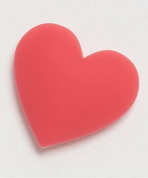 Lovetoxic / ラブトキシック 服飾雑貨 | ハートシリコンカスタムパーツ（赤）