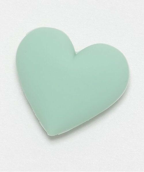 Lovetoxic / ラブトキシック 服飾雑貨 | ハートシリコンカスタムパーツ（エメラルド グリーン）