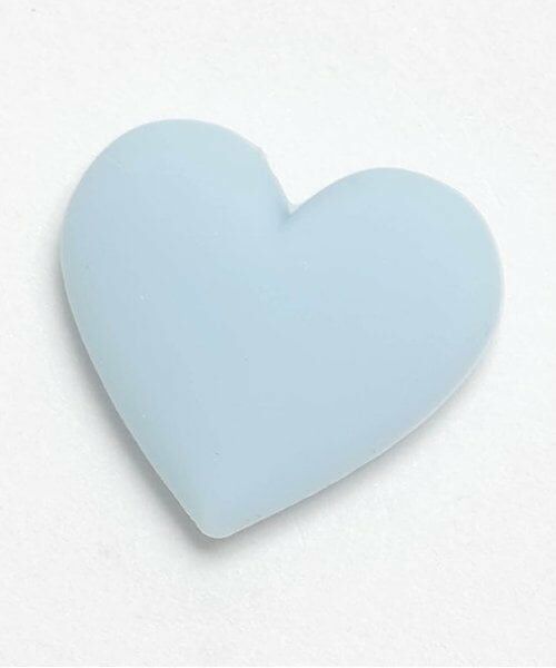 Lovetoxic / ラブトキシック 服飾雑貨 | ハートシリコンカスタムパーツ（サックス）