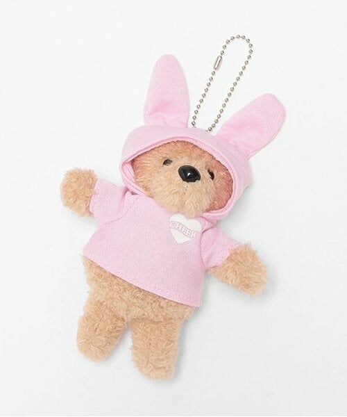 Lovetoxic / ラブトキシック キーホルダー・ストラップ | クマキーホルダー（ピンク）