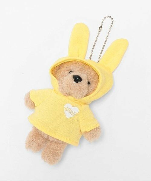 Lovetoxic / ラブトキシック キーホルダー・ストラップ | クマキーホルダー（黄）