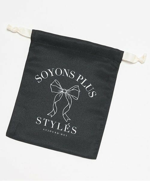 Lovetoxic / ラブトキシック ポーチ | 推しカラーミニ巾着（黒）