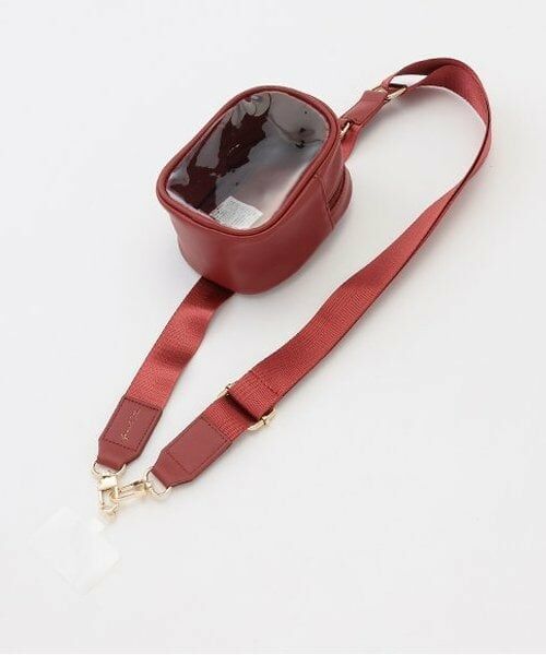 Lovetoxic / ラブトキシック モバイルケース | ヌイポーチ付ベルトストラップ（赤）