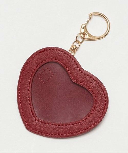 Lovetoxic / ラブトキシック キーホルダー・ストラップ | ハート缶バッジケースキーホルダー（赤）